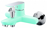 RIO GREEN 4144G Vaňová vodovodná batéria bez príslušenstva, CHROM/ZELENÁ, rozstup 150mm